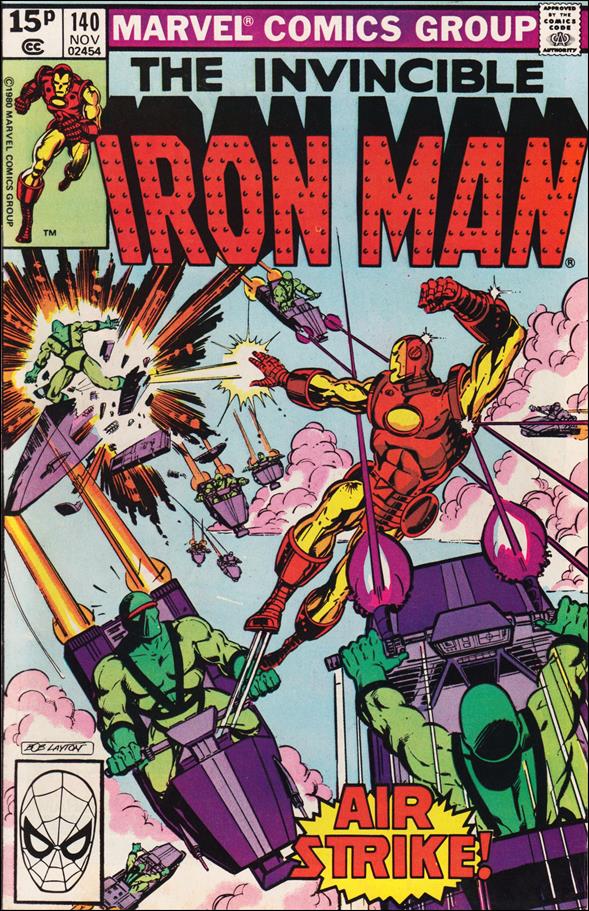 Iron Man (1968) issue 140-B UK Price Cover