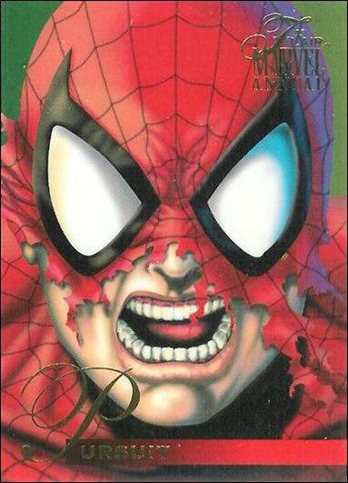 Marvel Annual Flair '95 (Base Set) card 51 Pursuit