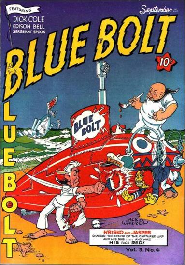 Blue Bolt (1942) issue 4