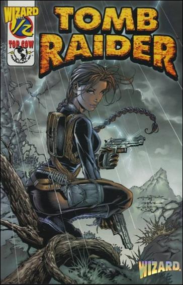 Tomb Raider: The Series issue 1/2-F Gold Foil Wizard Logo Cover