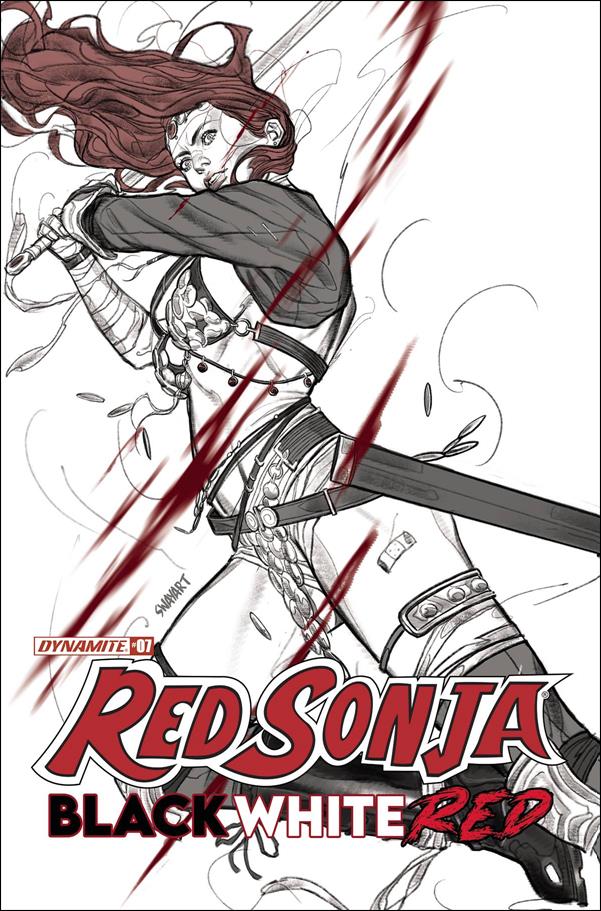Red Sonja: Black White Red issue 7-B Joshua "Sway" Swaby Cover