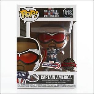 POP! Marvel figure 818 Captain America