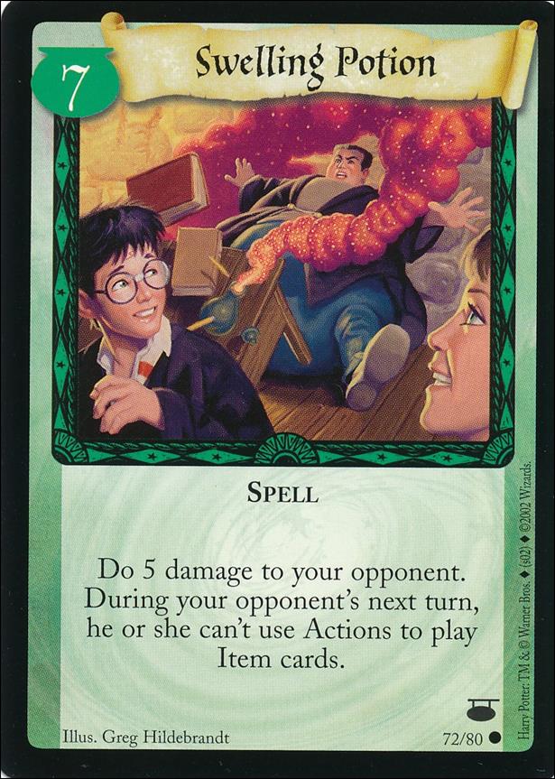 Harry Potter: Diagon Alley (Base Set) card 72 Swelling Potion