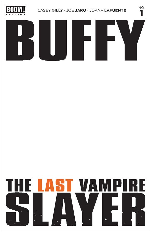 Buffy the Last Vampire Slayer issue 1-C Blank/Sketch Cover