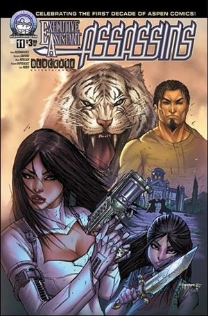 Executive Assistant: Assassins issue 11 Giuseppe Cafaro Cover