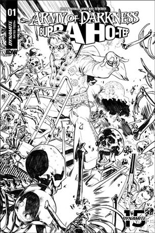 Army of Darkness/Bubba Ho-Tep issue 1-G Carlos Gomez 1:10 Black & White Cover