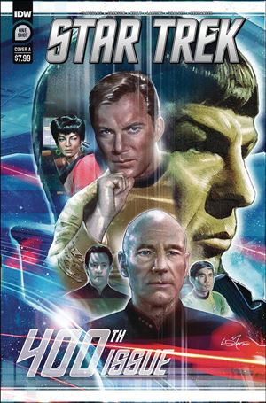 Star Trek #400 issue 400 Louie De Martinis Wraparound Cover