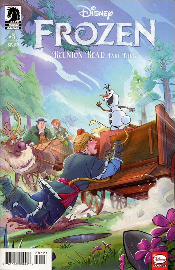 Disney Frozen: Reunion Road issue 3-B Olaf Cover