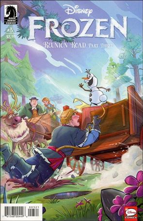Disney Frozen: Reunion Road issue 3-B Olaf Cover