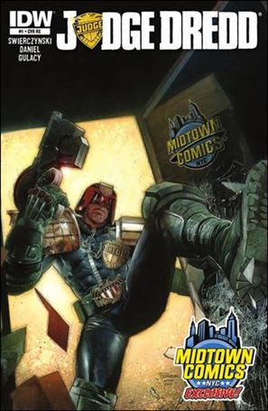 Judge Dredd (2012) issue 1-LN Nick Runge Midtown Comics Cover