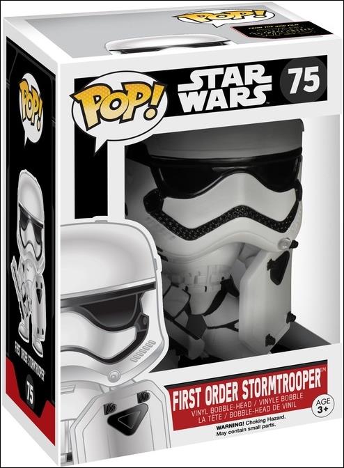 POP! Star Wars figure 75 First Order Stormtrooper (Baton & Shield)