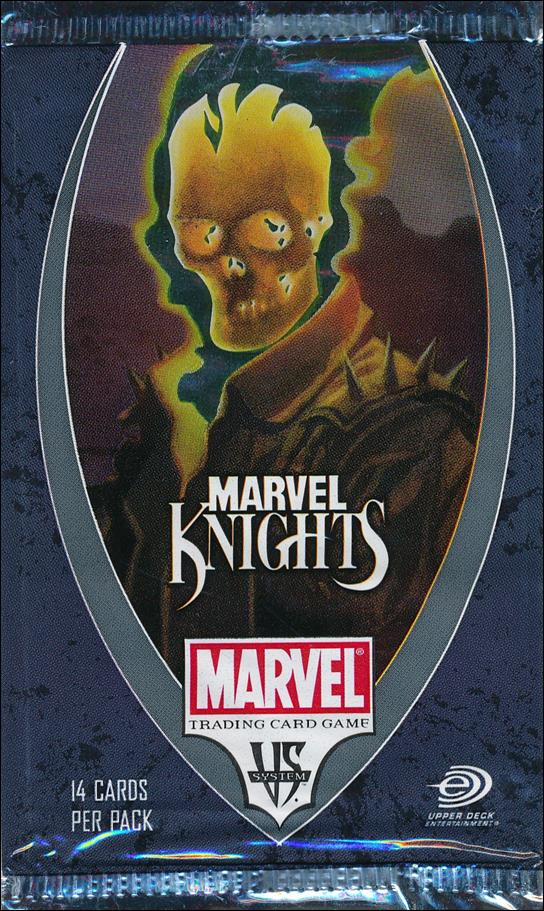 Marvel Knights: VS System  card 2-B Sealed Pack - Ghost Rider