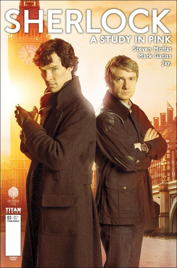 Sherlock: A Study in Pink issue 1-B Photo Cover