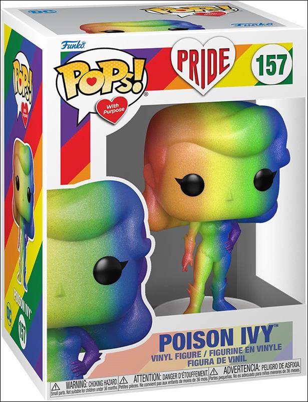 POP! Heroes figure 157-B Poison Ivy (Pride)