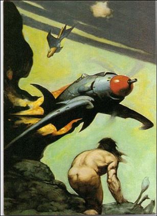 Frazetta II: The Legend Continues  (Base Set) card 50 God from the Sky