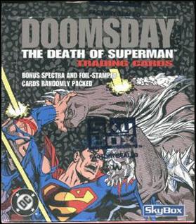 Doomsday: The Death of Superman card 1 Doomsday: The Death of Superman box