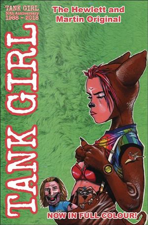 Tank Girl Full Colour Classics issue 4-B Jamie Hewlett Green Cover