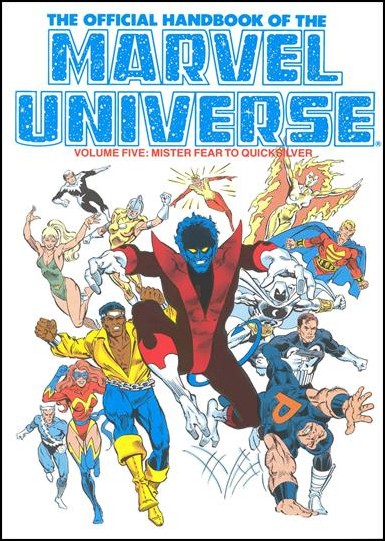 Official Handbook of the Marvel Universe issue 5-B 2nd Printing