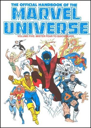 Official Handbook of the Marvel Universe issue 5-B 2nd Printing
