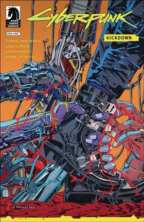 Cyberpunk 2077: Kickdown issue 4-B RUDCEF Cover