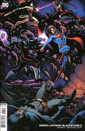 Green Lantern: Blackstars issue 3-B Darick Robertson Cover