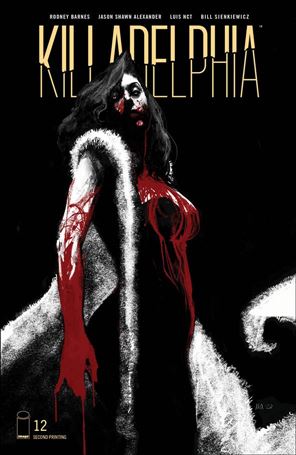 Killadelphia issue 12-D Jason Shawn Alexander Cover (2nd Printing)