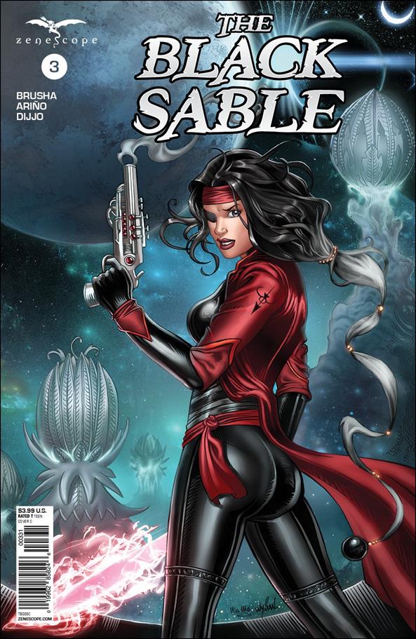 Black Sable issue 3-C Wyllow Cover