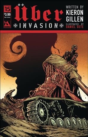 Uber: Invasion issue 15-E Daniel Gate War Crimes Cover