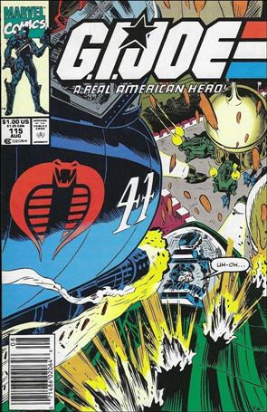 G.I. Joe: A Real American Hero issue 115-B Newsstand Cover