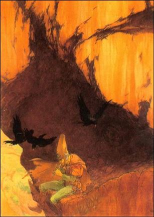 Charles Vess (Base Set) card 51 Raven's Song