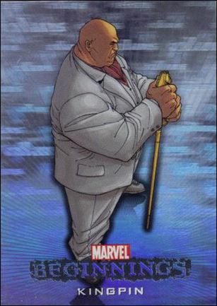 Marvel Beginnings: Series 1 (Marvel Villains Hologram Subset) card H-21 Kingpin