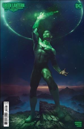 Green Lantern: War Journal issue 8-B Rahzzah Cardstock Cover