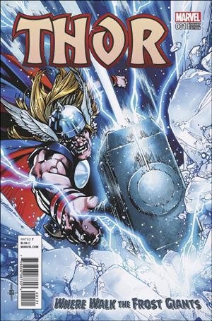 Thor: Where Walk the Frost Giants issue 1-B Zach Howard Cover