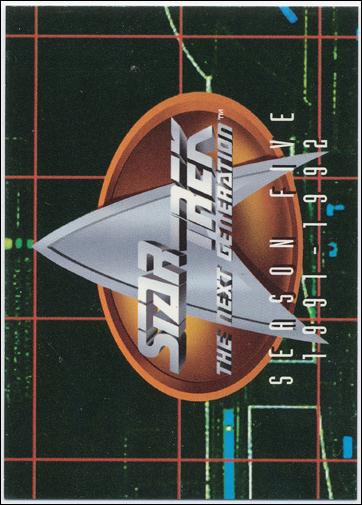 Star Trek: The Next Generation - The Episode Collection Season Five (Base Set) card 425 Mission Chronology