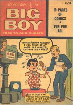 Adventures of the Big Boy issue 54-B West Coast Cover