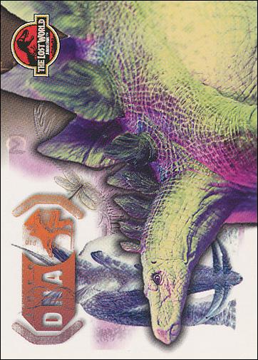 Lost World: Jurassic Park (Base Set) card 71 Stegosaurus