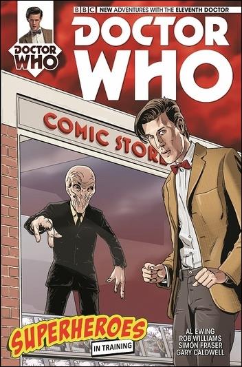 Doctor Who: The Eleventh Doctor issue 1-II Superheroes in Training Cover