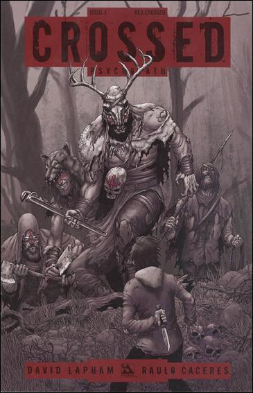 Crossed Psychopath issue 1-C Red Crossed 1:3 Cover