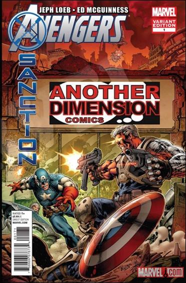 Avengers: X-Sanction issue 1-GA Another Dimension Comics Battle Cover 1/500