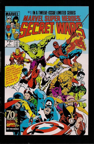 Marvel Super Heroes Secret Wars issue 1-D Marvel Universe (Comic-Packs) Edition