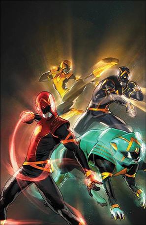 Power Rangers issue 13-C Gerald Parel 1:10 Virgin Cover