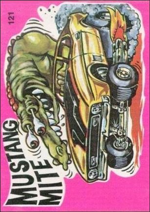 Fantastic Odd Rods: Series 1 (Base Set) card 121 Mustang Mite