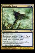 Magic the Gathering: Dissension (Base Set) card 116 Leafdrake Roost