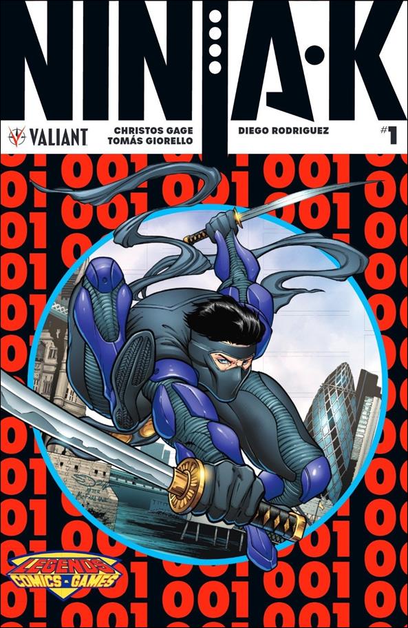 Ninja-K issue 1-G Sorah Suhng Legends Comics Cover