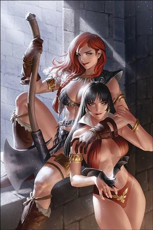 Vampirella / Red Sonja issue 8-M Jung-Geun Yoon Virgin Cover