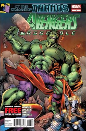 Avengers Assemble (2012) issue 4 Mark Bagley Cover