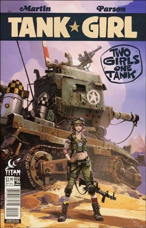 Tank Girl: Two Girls, One Tank issue 4-B Ian McQue Cover