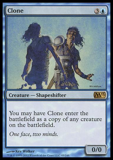Magic the Gathering: 2013 Core Set (Base Set) card 45 Clone