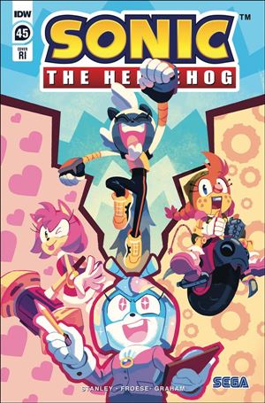 Sonic the Hedgehog (2018) issue 47-C Nathalie Fourdraine 1:10 Cover