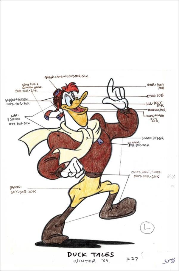 Ducktales (2024) issue 2-L Classic Character Art Virgin 1:20 Cover